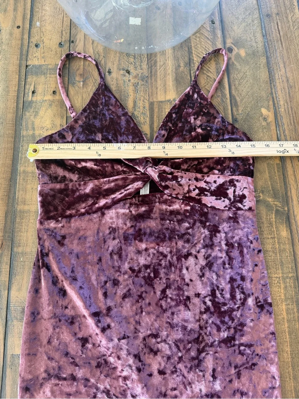 Free People crushed velvet